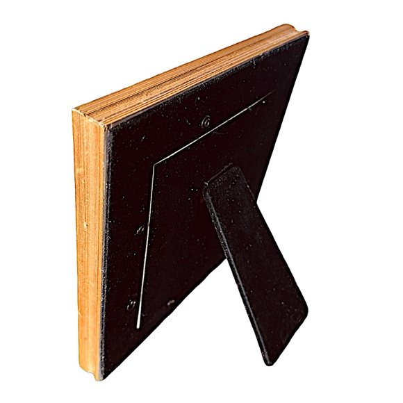 Framed Venetian Style Jester Mask Art Decor 7.5”x 7.5” Ornate - Picture 8 of 8